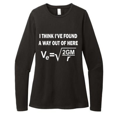 I Think I've Found A Way Out Of Here Womens CVC Long Sleeve Shirt