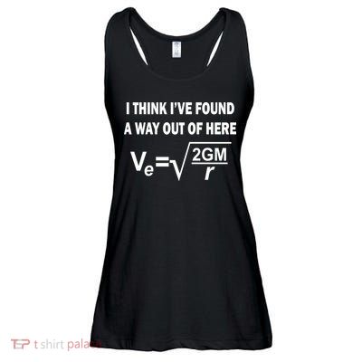 I Think I've Found A Way Out Of Here Ladies Essential Flowy Tank