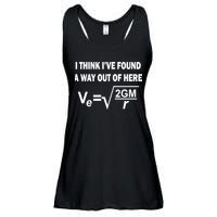I Think I've Found A Way Out Of Here Ladies Essential Flowy Tank