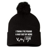 I Think I've Found A Way Out Of Here Pom Pom 12in Knit Beanie