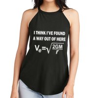 I Think I've Found A Way Out Of Here Women's Perfect Tri Rocker Tank