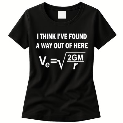 I Think I've Found A Way Out Of Here Womens T-Shirt