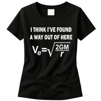 I Think I've Found A Way Out Of Here Womens T-Shirt