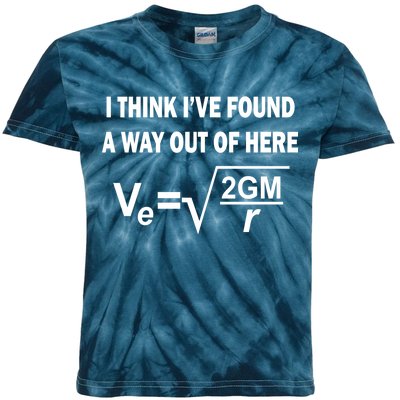 I Think I've Found A Way Out Of Here Kids Tie-Dye T-Shirt