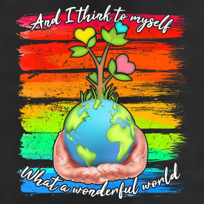 I Think To Myself What A Wonderful World 15oz Campfire Ceramic Mug