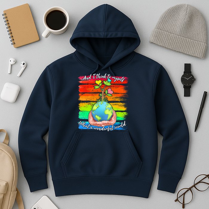 I Think To Myself What A Wonderful World Hoodie