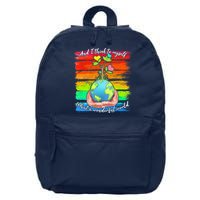 I Think To Myself What A Wonderful World 16 in Basic Backpack