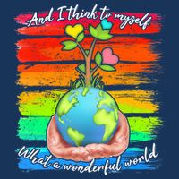 I Think To Myself What A Wonderful World 16 in Basic Backpack