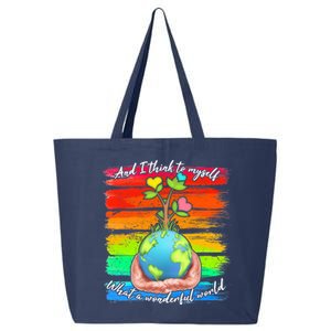 I Think To Myself What A Wonderful World 25L Jumbo Tote