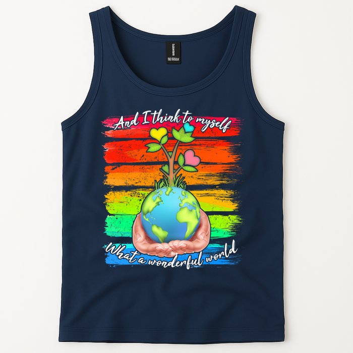 I Think To Myself What A Wonderful World Tank Top