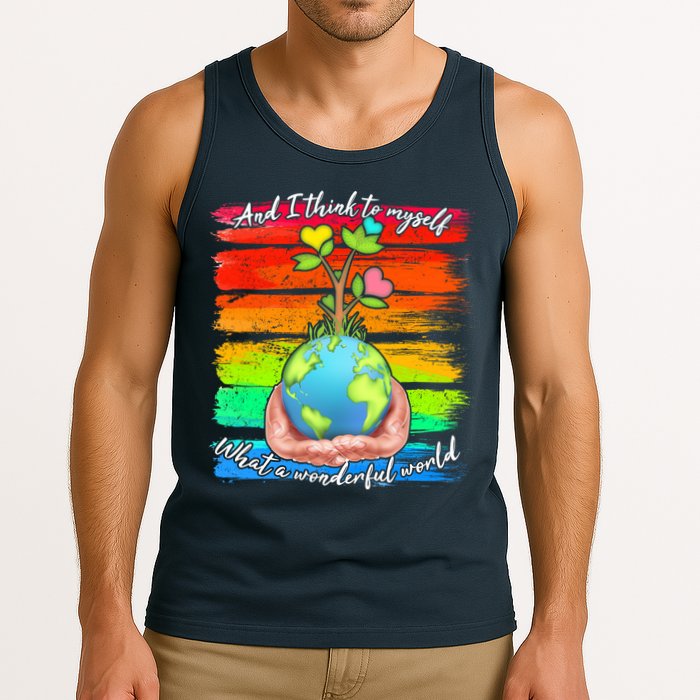 I Think To Myself What A Wonderful World Tank Top