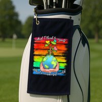 I Think To Myself What A Wonderful World Golf Towel