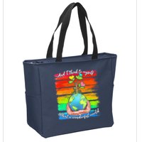 I Think To Myself What A Wonderful World Zip Tote Bag