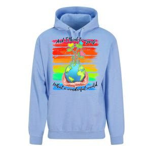 I Think To Myself What A Wonderful World Unisex Surf Hoodie