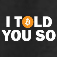 I Told You So Funny Bitcoin 15oz Campfire Ceramic Mug