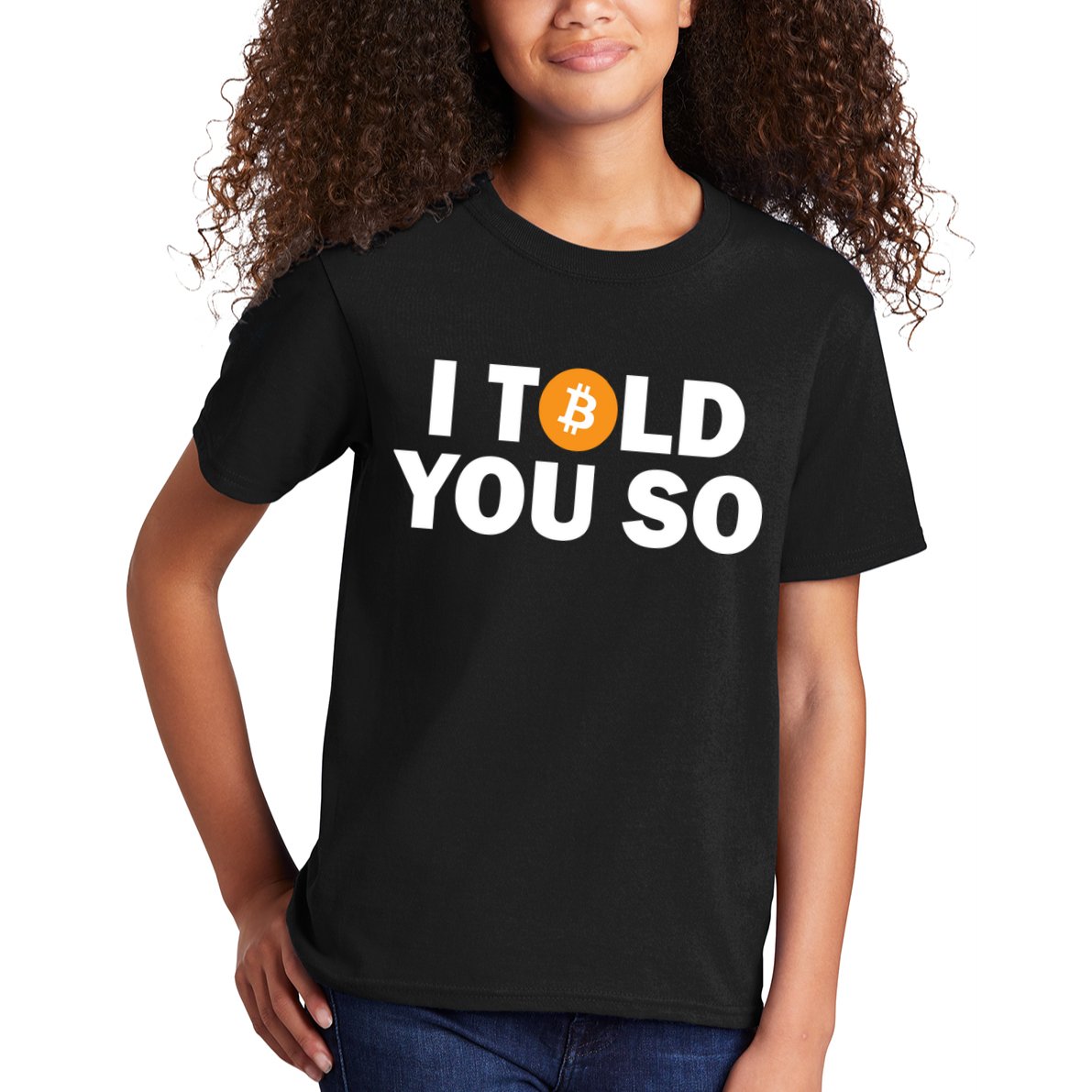 I Told You So Funny Bitcoin Kids T-Shirt