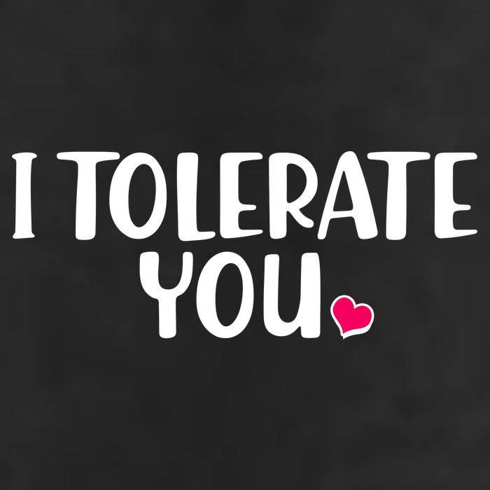 I Tolerate You Funny Anti Valentines Day 15oz Campfire Ceramic Mug