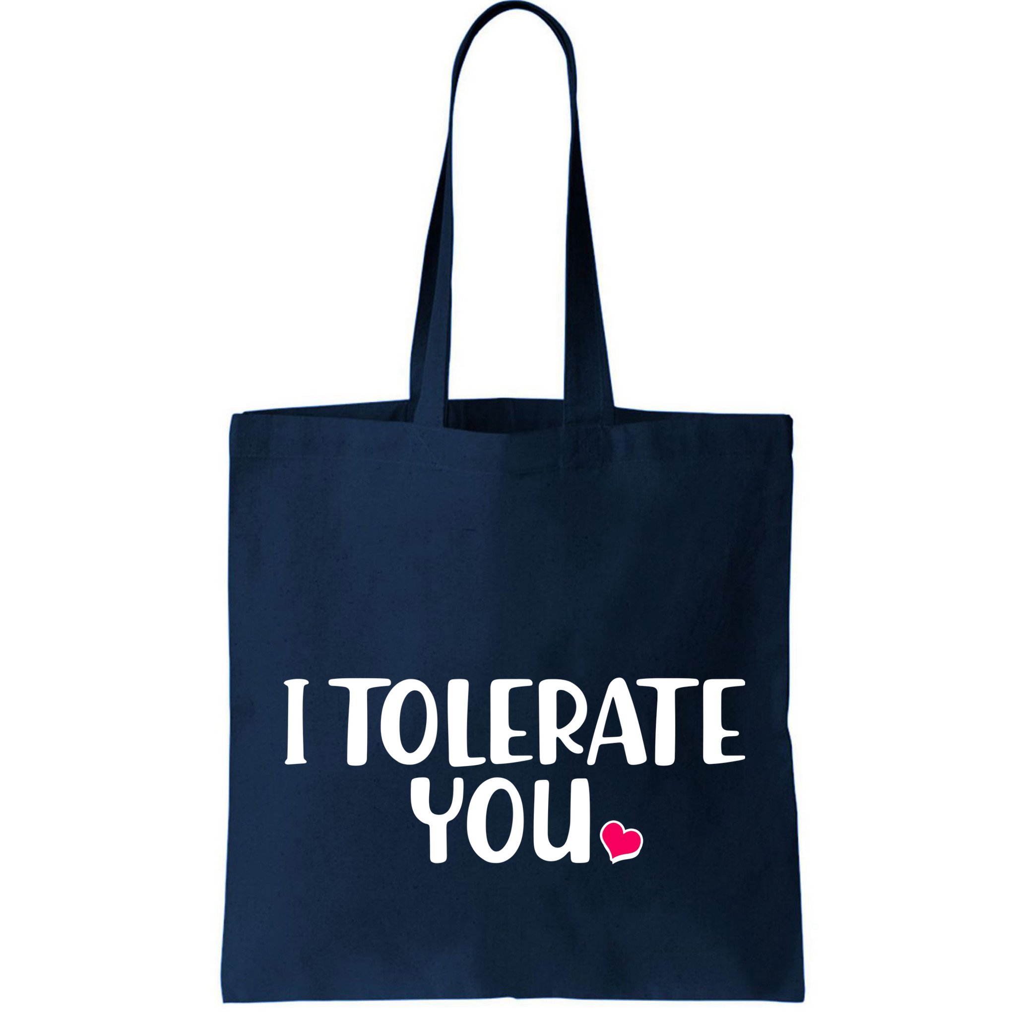I Tolerate You Funny Anti Valentines Day Bag