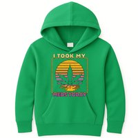 I Took My Meds Today Medical Marijuana Kids Hoodie