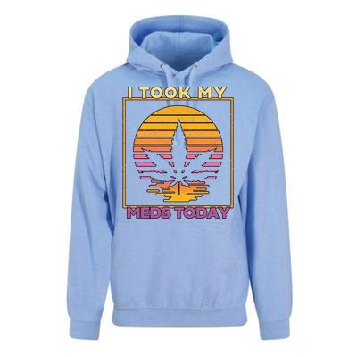 I Took My Meds Today Medical Marijuana Unisex Surf Hoodie