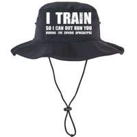 I Train So I Can Out Run You During A Zombie Apocalypse Bucket Hat