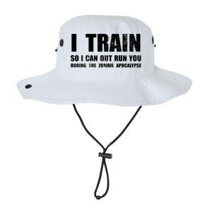 I Train So I Can Out Run You During A Zombie Apocalypse Legacy Cool Fit Booney Bucket Hat