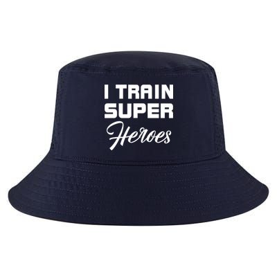 I Train Super Heroes Cool Comfort Performance Bucket Hat