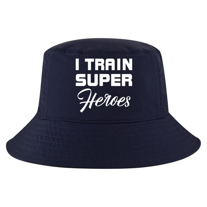 I Train Super Heroes Cool Comfort Performance Bucket Hat