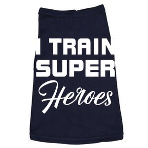 I Train Super Heroes Doggie Tank