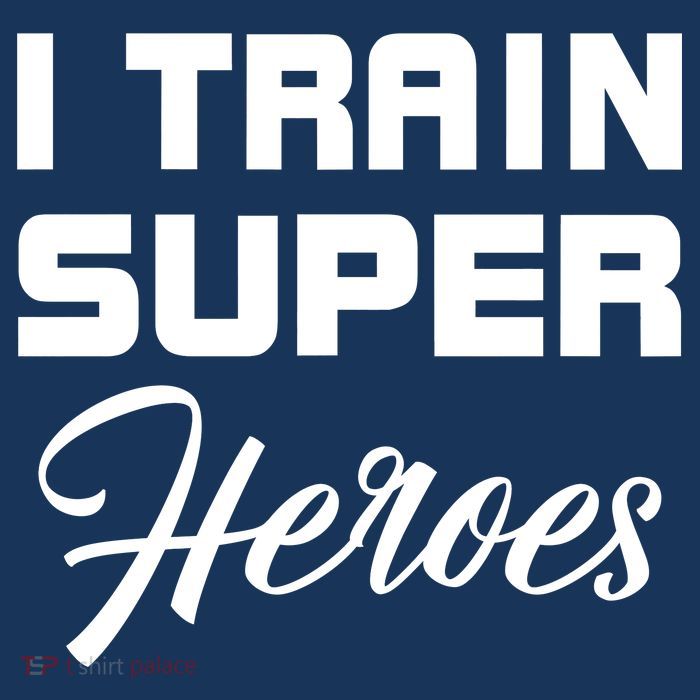 I Train Super Heroes 16 in Basic Backpack