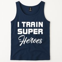 I Train Super Heroes Tank Top