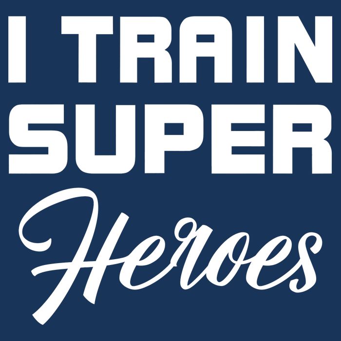 I Train Super Heroes Tank Top