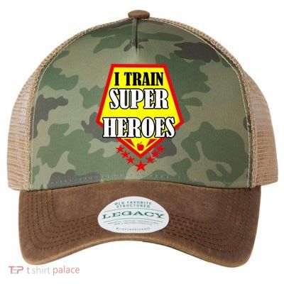 I Train Superheros Legacy Tie Dye Trucker Hat