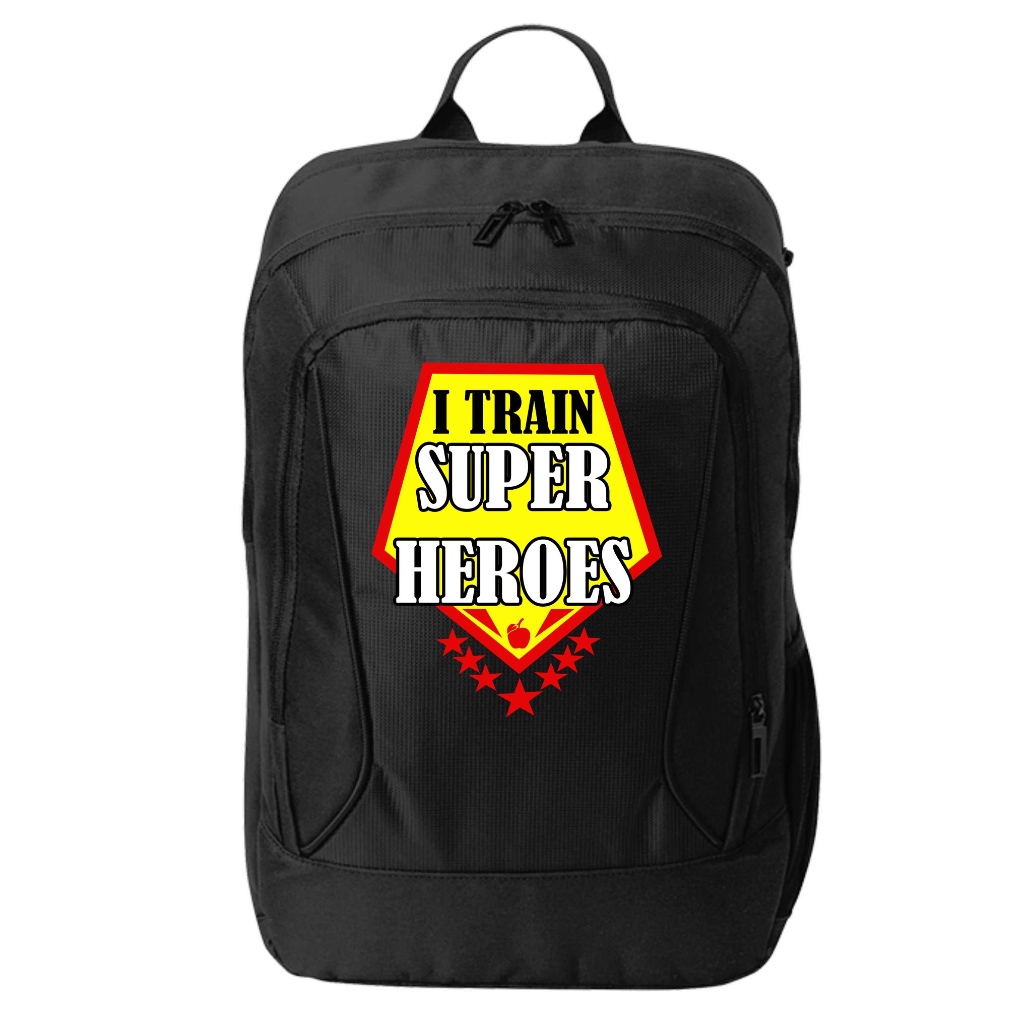 I Train Superheros City Backpack