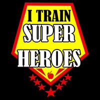 I Train Superheros City Backpack