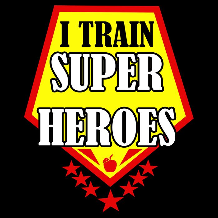 I Train Superheros City Backpack