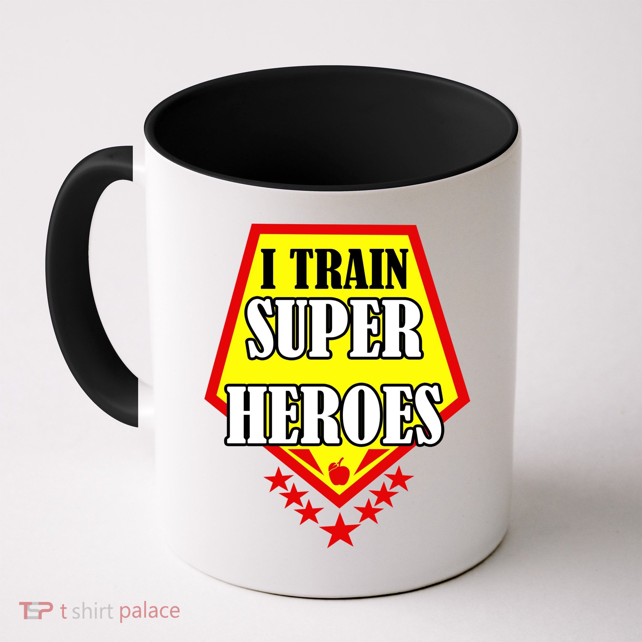 I Train Superheros Mug