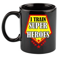 I Train Superheros 11oz C Handle Ceramic Mug