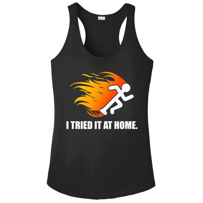 I Tried It At Home Ladies PosiCharge Competitor Racerback Tank