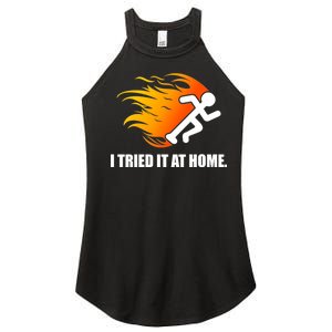 I Tried It At Home Women's Perfect Tri Rocker Tank