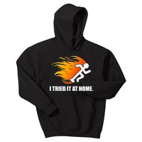 I Tried It At Home Kids Hoodie