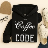 I Turn Coffee Into Code Hoodie