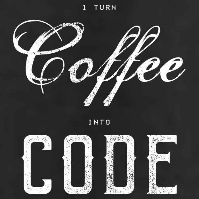 I Turn Coffee Into Code Adult Drive Performance Visor