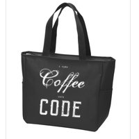 I Turn Coffee Into Code Zip Tote Bag