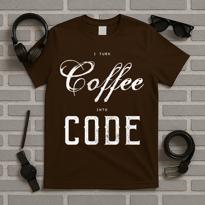 I Turn Coffee Into Code T-Shirt