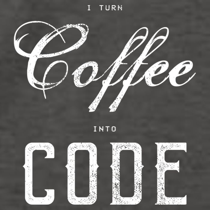 I Turn Coffee Into Code Vector Backpack