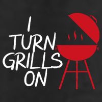 I Turn Grills On 7 Panel Mesh Trucker Snapback Hat