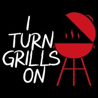 I Turn Grills On Cooling Performance Long Sleeve Crew