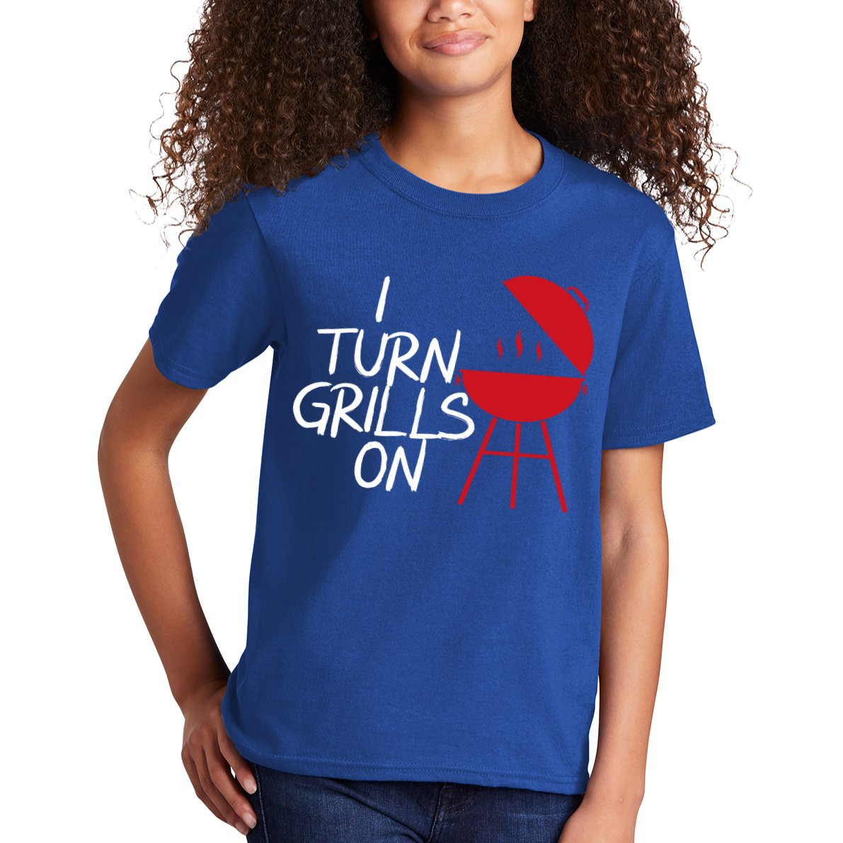 I Turn Grills On Kids T-Shirt