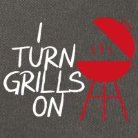 I Turn Grills On Cotton Canvas Backpack